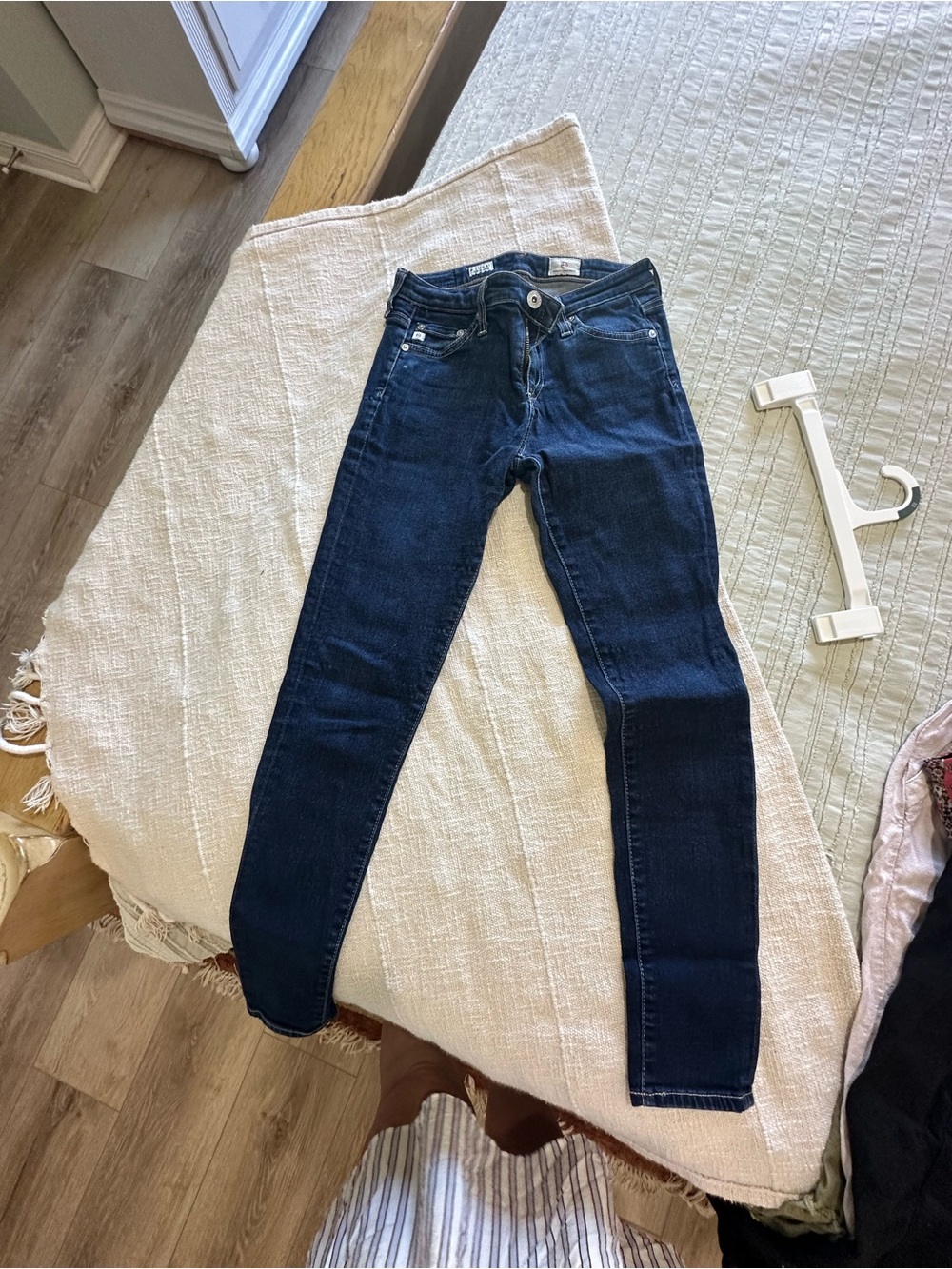 AG Dark Blue Women's Slim Jeans